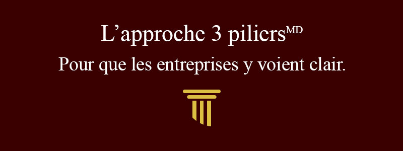 L'approche 3 piliers